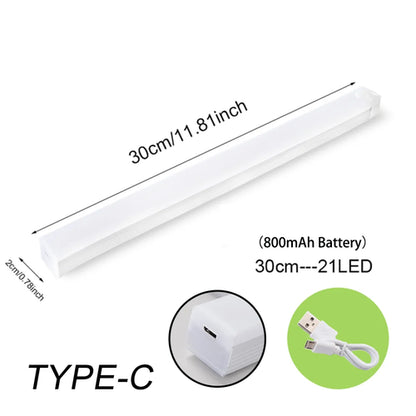 Motion Sensor Light Wireless LED Night Light Type C Rechargeable Light